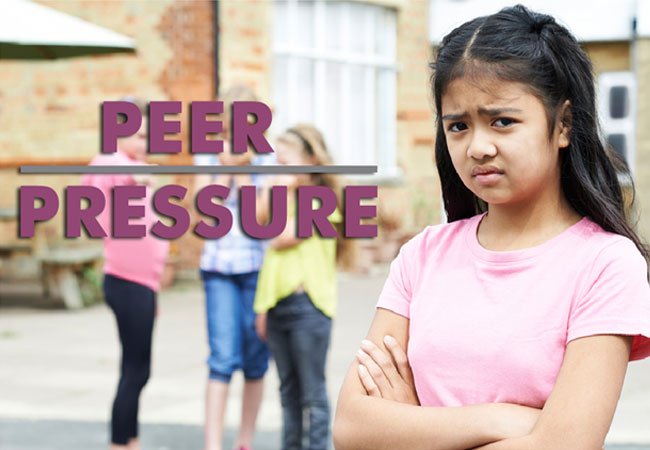 negative peer pressure in schools